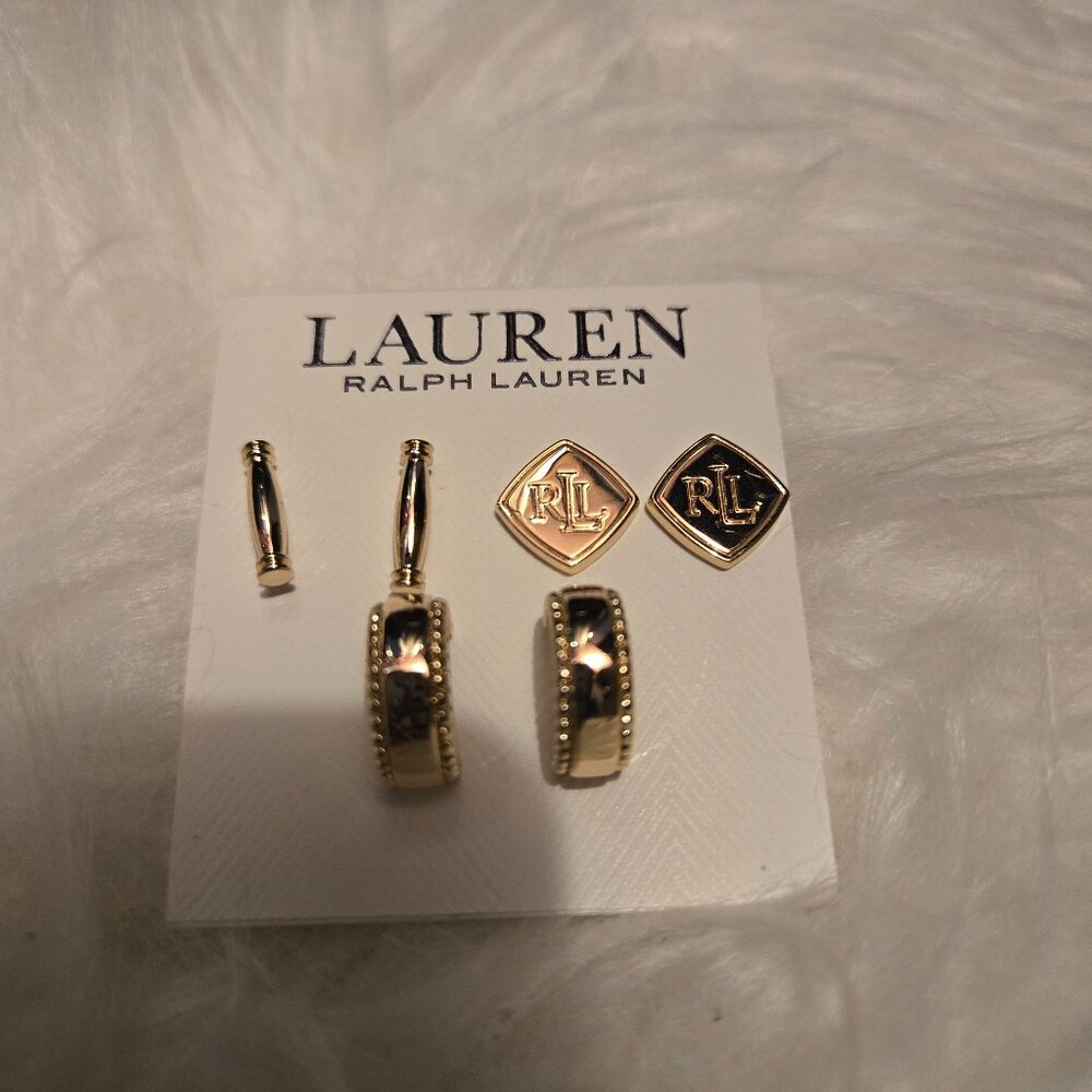 Ralph Lauren Earring Set